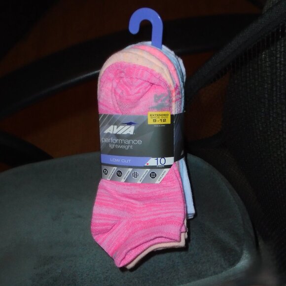Avia Other - 10 pk.  Avia Performance Light Weight Low Cut Socks Mixed Colors